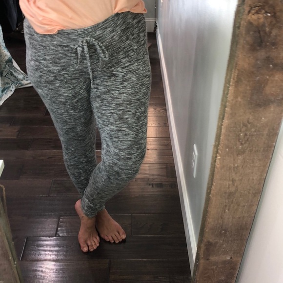 Max Studio super soft xsmall grey cozy joggers - Picture 1 of 4